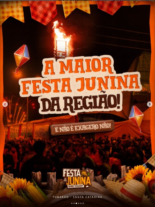 Festa Junina do bairro Passagem