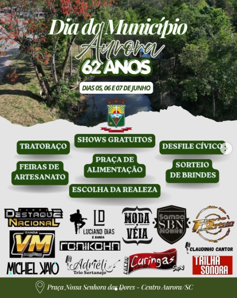 Aniversário 62 anos de Aurora