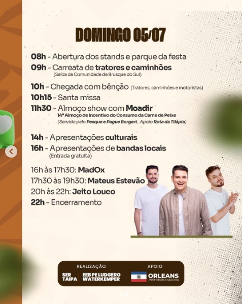 XIX Festa do Agricultor e Motorista de Orleans