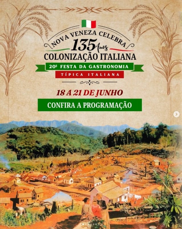 Carnevale Di Venezia e 20ª Festa da Gastronomia Típica Italiana