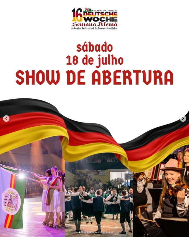 16ª Deutsche Woche (Semana Alemã) vem aí