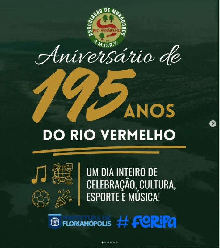 aniversario 195 anos do Rio Vermelho
